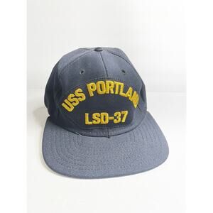 USS Portland Navy hat US Cap made in USA patch